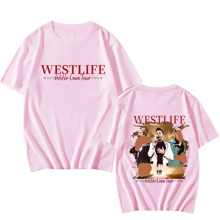 West Life-T-Shirt à Manches Courtes pour Homme