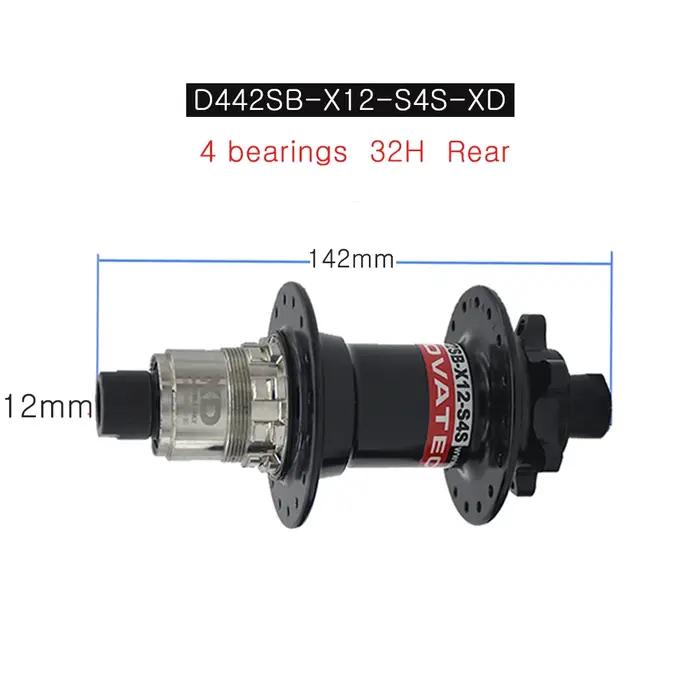 Novatec Hub XD Cassette BOOST 110*148mm CubeFree hub 11-12v pour Sram XD 11s 12s vitesse montagne vtt vélo Hub 32 trous