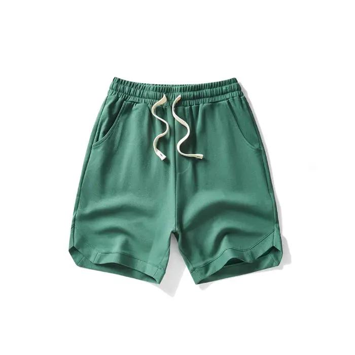 Vêtements pour hommes japonais 2025 été nouveau sarga coton rétro jambe large pantalons de survêtement sport ample mi