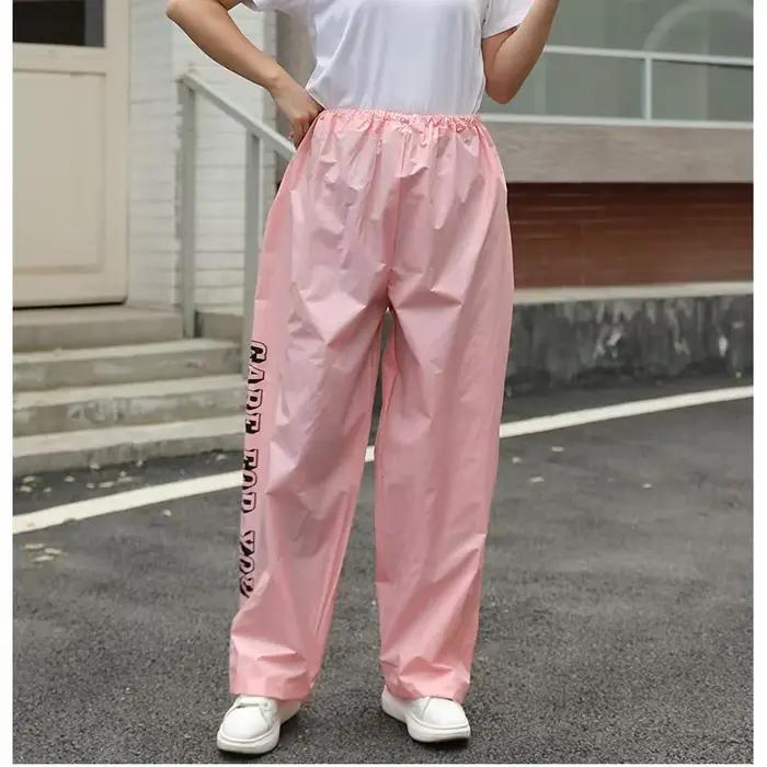 Nouvelles pantalons de pluie imprimées