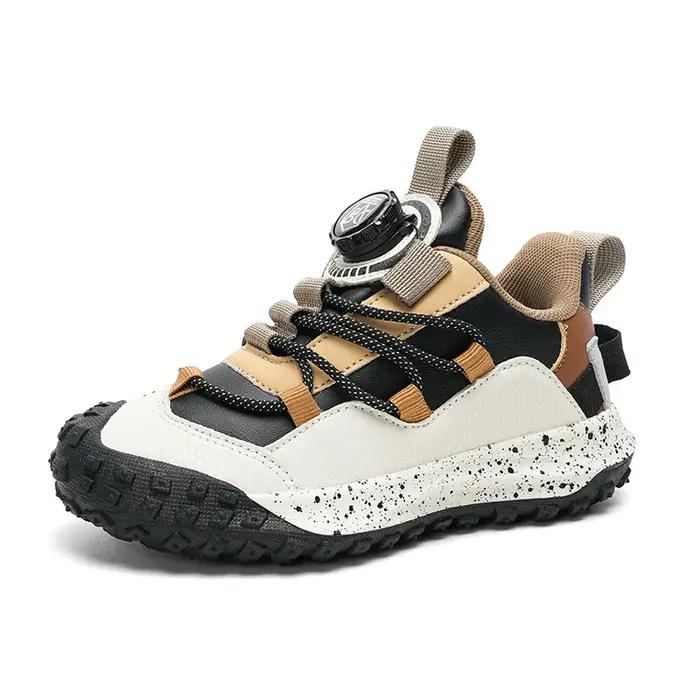 Chaussures de course HKFI pour enfants confortables antidérapantes multicolor pour entraînement et compétition