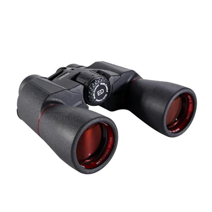 Jumelles ED 16x50 longue portée multi-couches BAK4 pour astronomie et chasse, vision puissante et nette