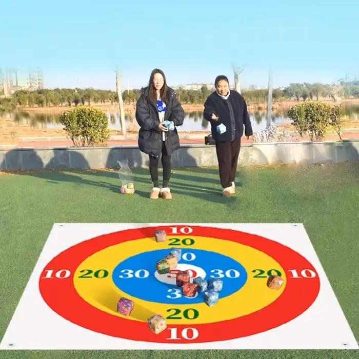 Jeu de fléchettes à lancer pour adultes et enfants, jeux de construction d'équipe pour le travail, sports de plein air, fête amusante, faveurs de carnaval, grand