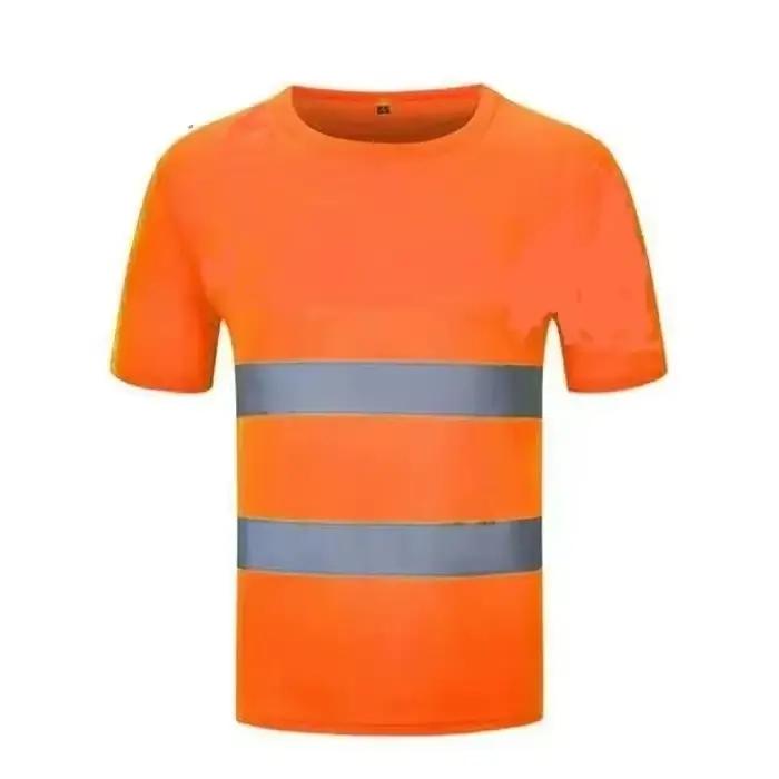 T-shirt de travail fluorescent haute visibilité 2026 pour l'extérieur