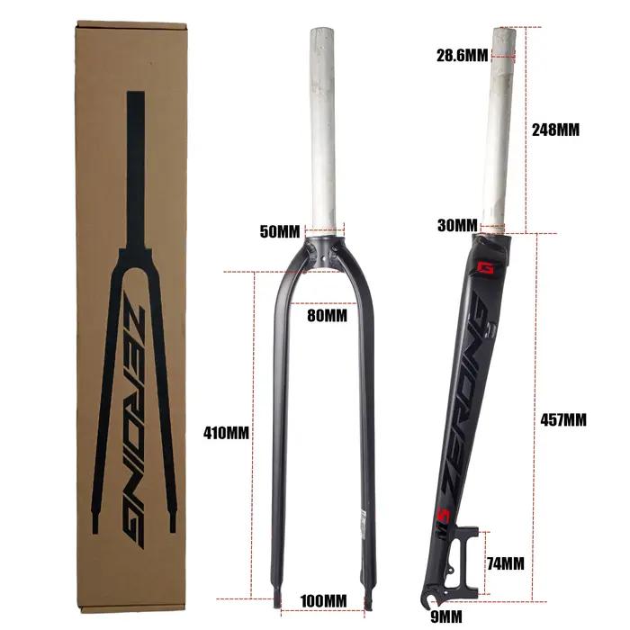 EVOSID-Fourche de VTT M5 M6 en Alliage d'Aluminium, Convient pour Vélo de Route, V-Brake, 26/27.5/29