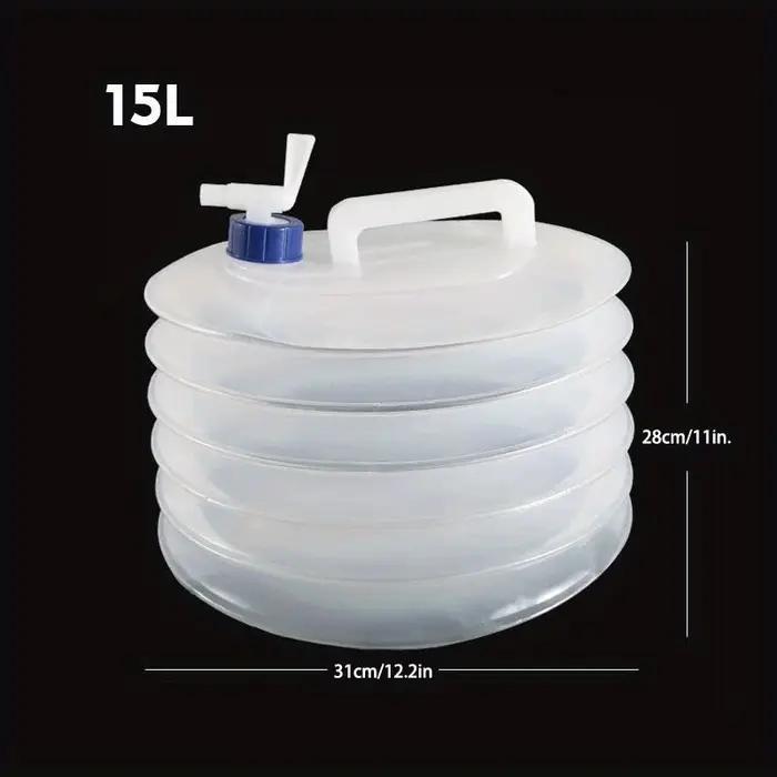 5 / 10 / 15l portable seau pliant réserve d'eau d'urgence réservoir pliable Camping extérieur randonnée voiture rétracta