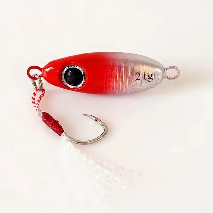 6 pièces Micro métal gabarits leurres de pêche 5.5g/7.5g/10g/14g/17g/21g rivage coulée gabarit