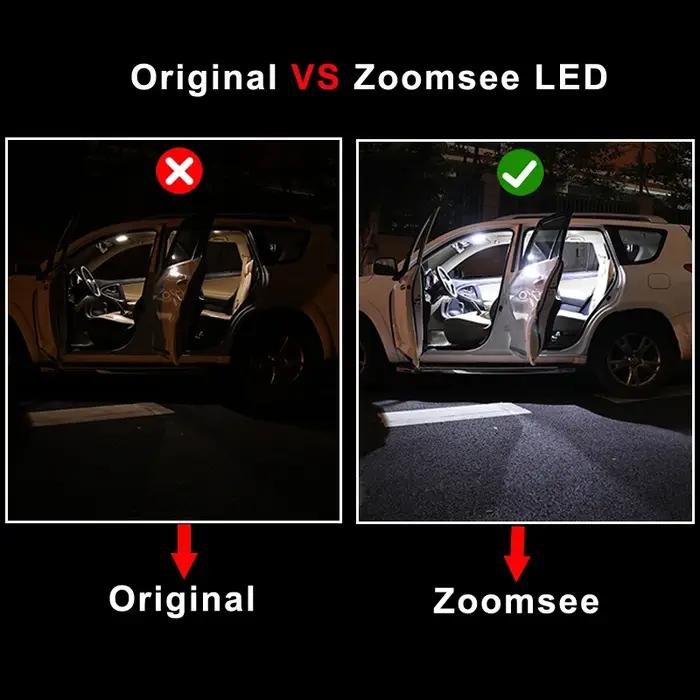 Zoomsee – Kit d'éclairage intérieur LED, pour Honda Civic 9, 5D, berline coupé, trappe, 2012, 2013,