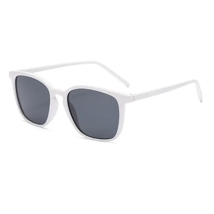 Petites lunettes de soleil carrées colorées rétro Y2K hip hop UV400 - Mixte tendance chasse urbaine