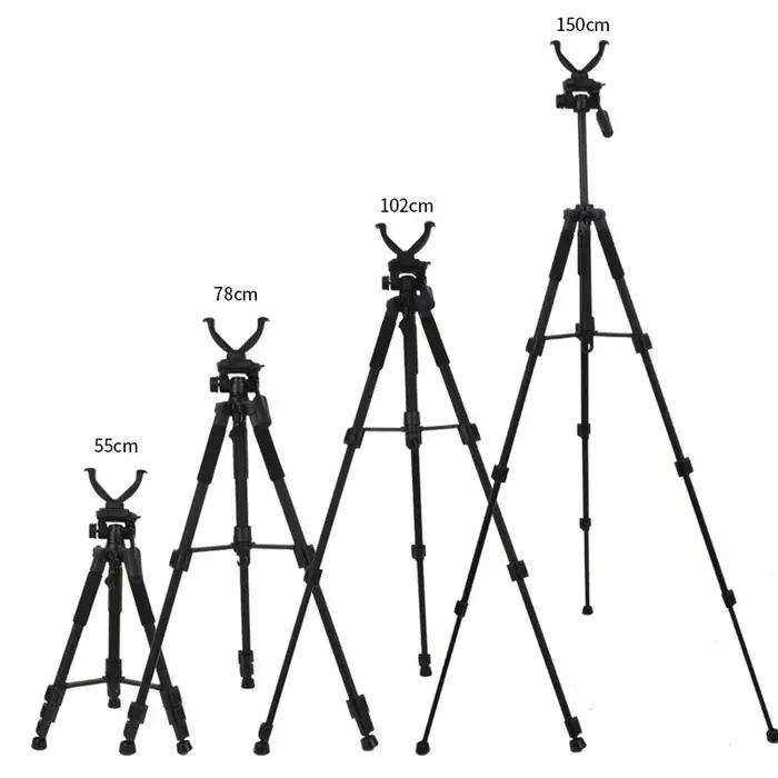 Support de trépied pour équipement de chasse et de tir, 1.5m/1.8m, Portable et réglable pour l'observation des oiseaux en plein air, photographie, Support en V