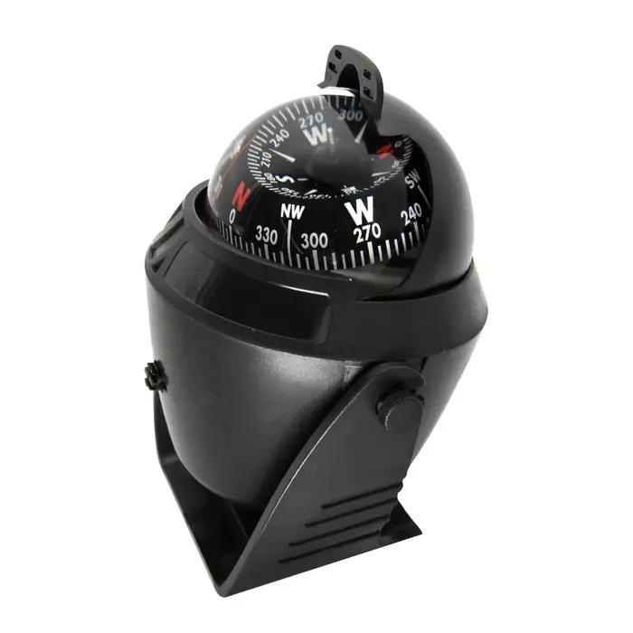 Boussole nautique étanche, boussole pivotante pour bateau marin, avec veilleuse électronique LED pour le positionnement de la Navigation Marine