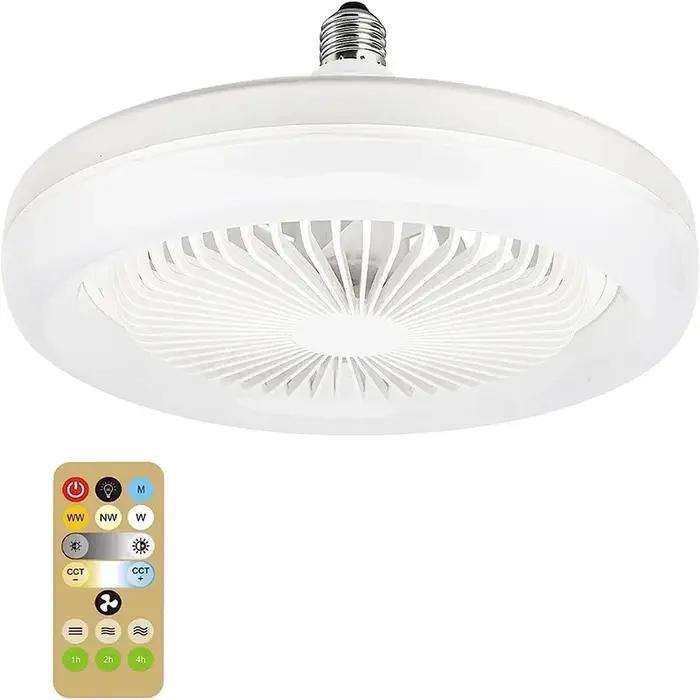 Ventilateur de plafond intelligent 3 en 1 avec télécommande