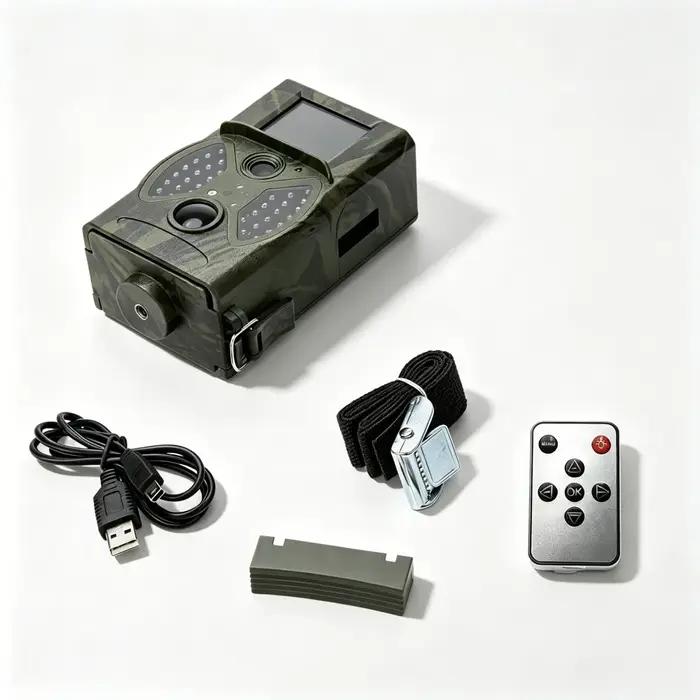 Caméra de chasse extérieure 12MP HC300A Vision Nocturne HD pour Observation de la Faune Pièges Photo Caméra de Surveillance de la Vie Sauvage