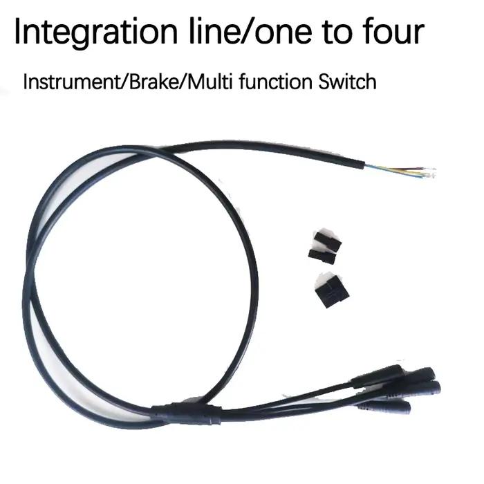 Support de quatre lignes de connexion pour pièces et accessoires de scooter, instrument à tête étanche fonctionnel de SEALUP