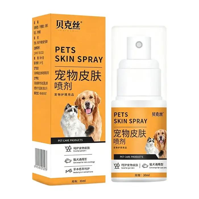 Spray de Soin Cutané Naturel Botanique Anti-Démangeaisons pour Chiens et Chats