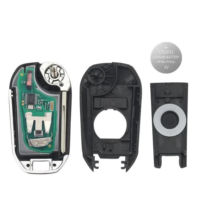 EllYYOU 434MHz SK FHELLA ID46-pcf7941 Voiture Clé À Distance pour KIT 208 2008 301 308 5008 Hella VA