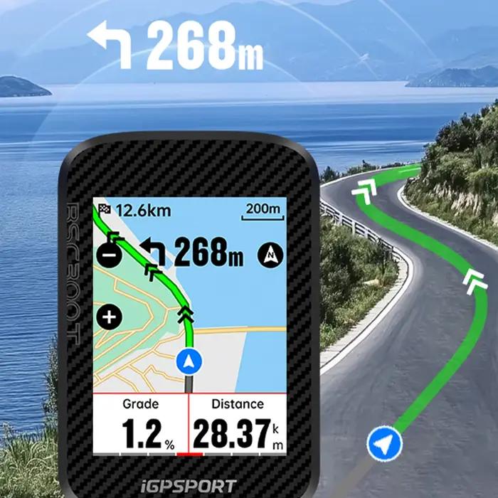 IGPSPORT Bsc300 Gps ordinateur de vélo compteur de vitesse sans fil Navigation GPS ANT capteur de Cadence IPX7