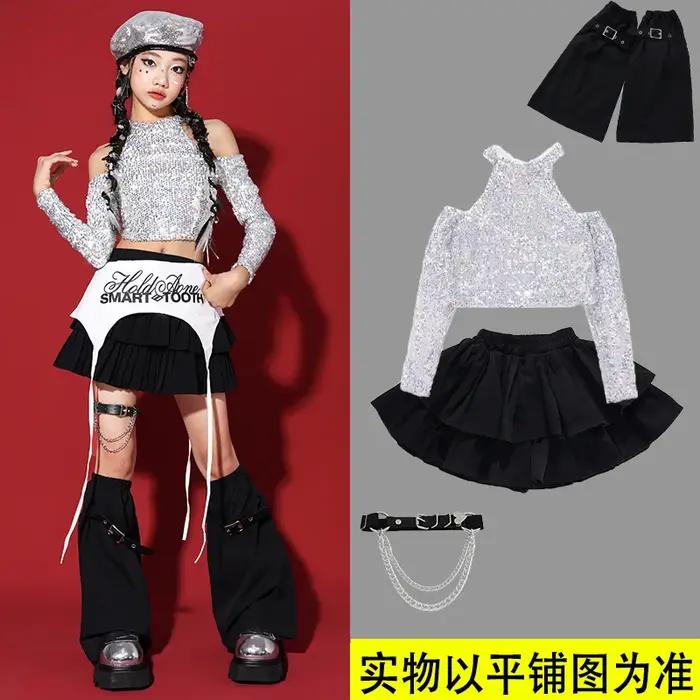 Vêtements de danse Kpop pour filles