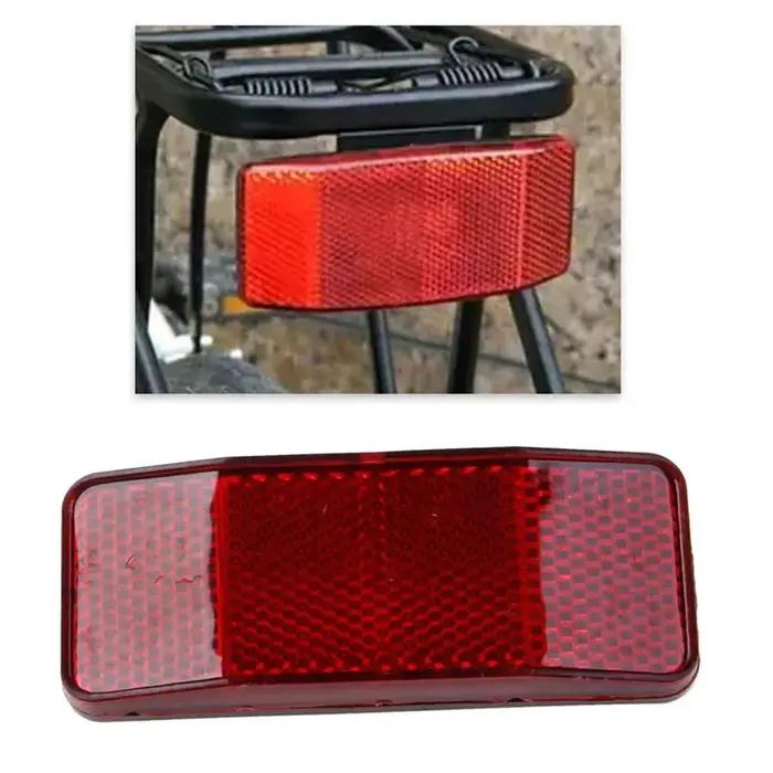 Réflecteur d'iode pour la sécurité routière, avec bandes rouges, pour VTT