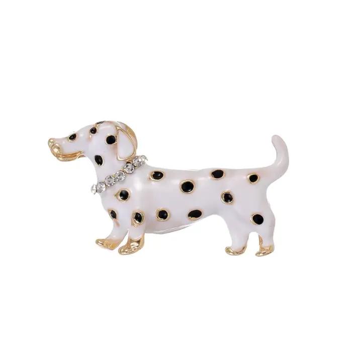 Broche vintage en forme d'animal mignon pour hommes et femmes