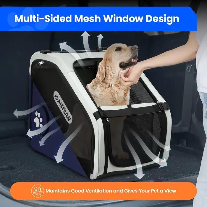 Cage pliable pour chien pour les voyages