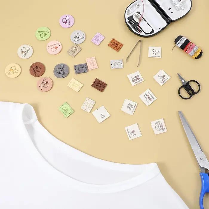 Étiquettes de couture pour articles faits à la main