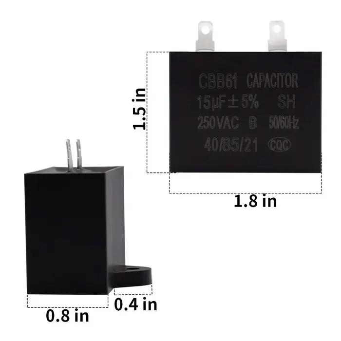 W 10613606 Relais de démarrage et condensateur de compresseur de réfrigérateur pour Whirlpool Kitc