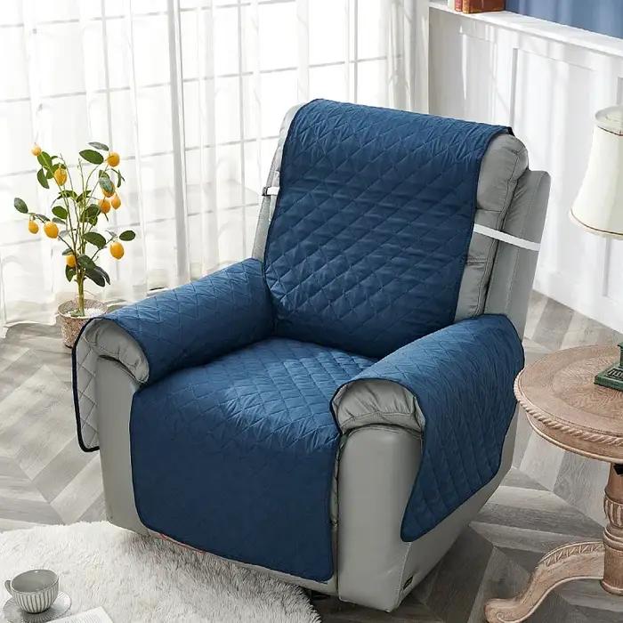 Housse de canapé inclinable matelassée pour chiens et animaux de compagnie antidérapante, facile à entretenir, pour usage intérieur et extérieur automne hiver