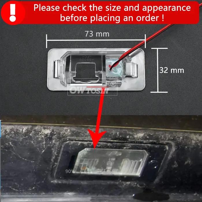 AHD 720P/1080P Fisheye caméra de recul de voiture pour BMW série 3 X3 X5 X6 E53 E90 E91 E92 E83 E38