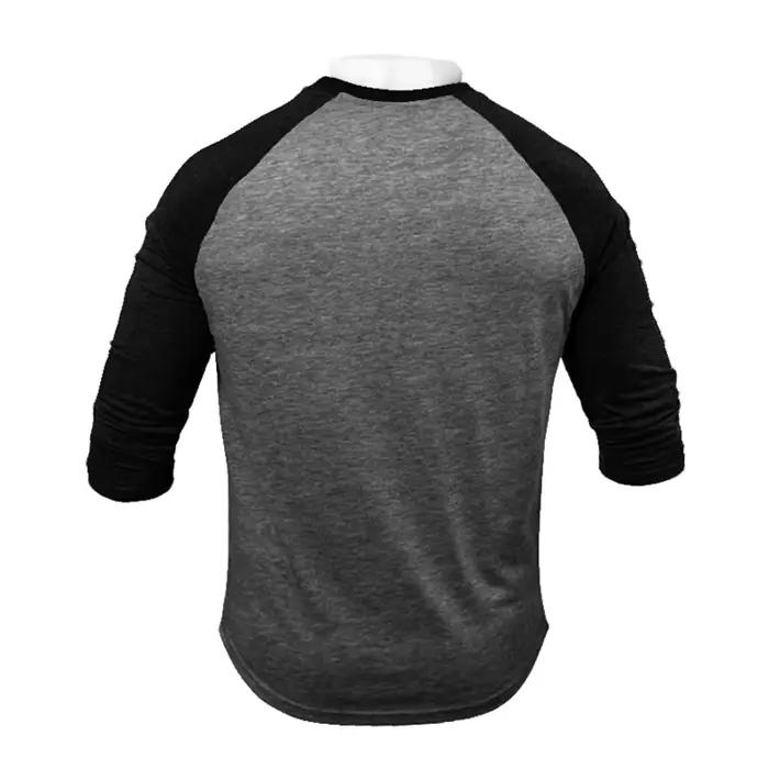 T-shirt de sport à manches trois-quarts pour hommes
