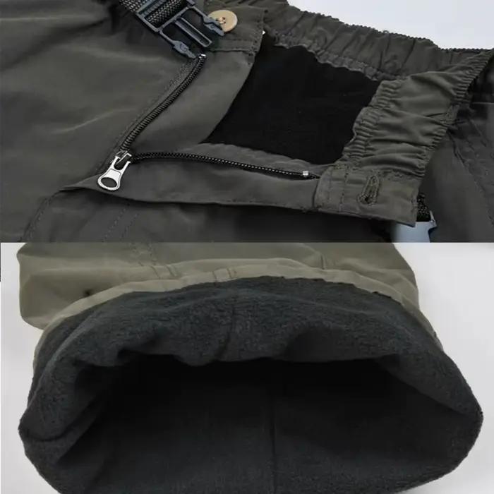 Pantalon cargo polaire hiver homme 3XL - Chaud et confortable pour chasse et randonnée hivernale