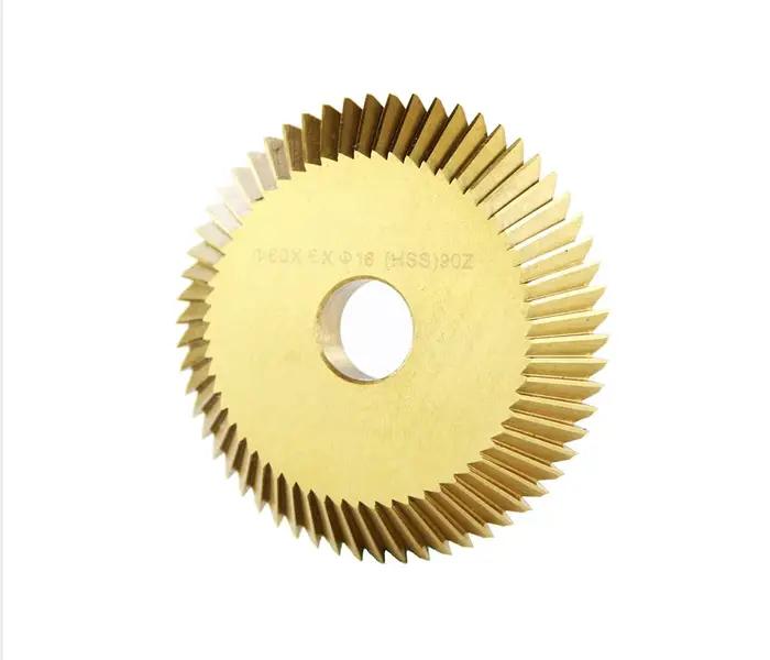 Machine à Copier les Clés avec Lame de Scie, 60x6x16mm, 90 Dents, HSS, Adapté à la Machine 238BS 2AS