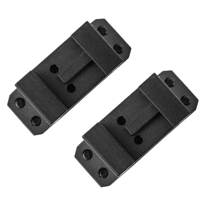 FIRE WOLF 2PCS Anneaux de montage pour lunette de visée de fusil de chasse