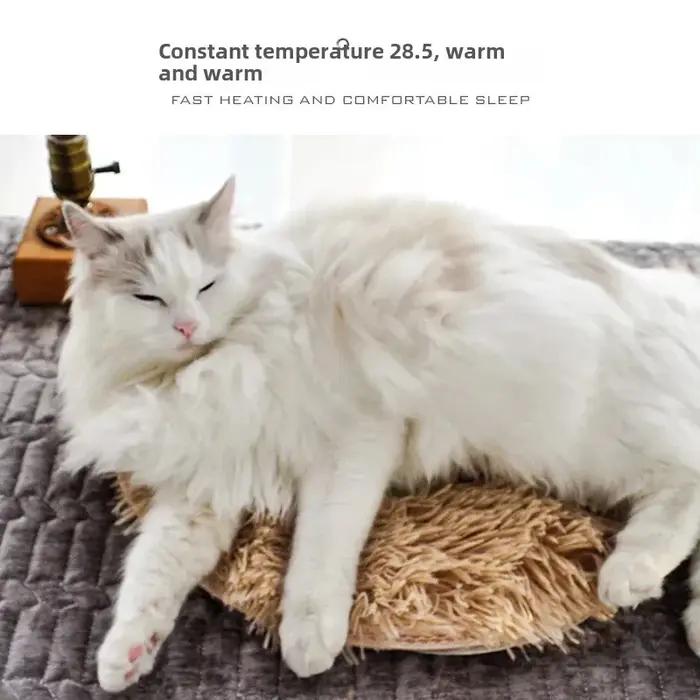 Coussin chauffant pour animaux de compagnie