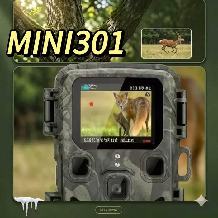 Caméra de Suivi des Sentiers Extérieure 24MP, Vision Nocturne Infrarouge 0.3S, Security ée par le Mo