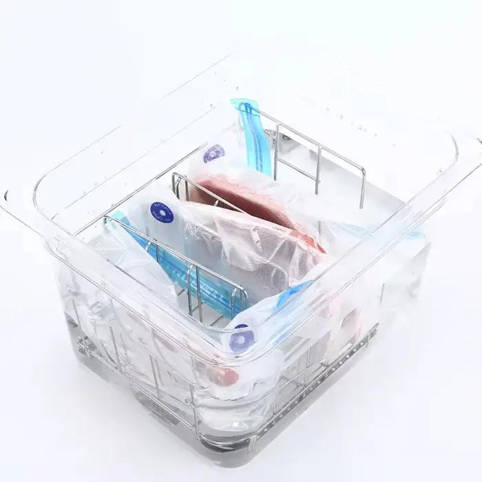 Conteneur Sous Vide Grande Capacité avec Grille et Couvercle