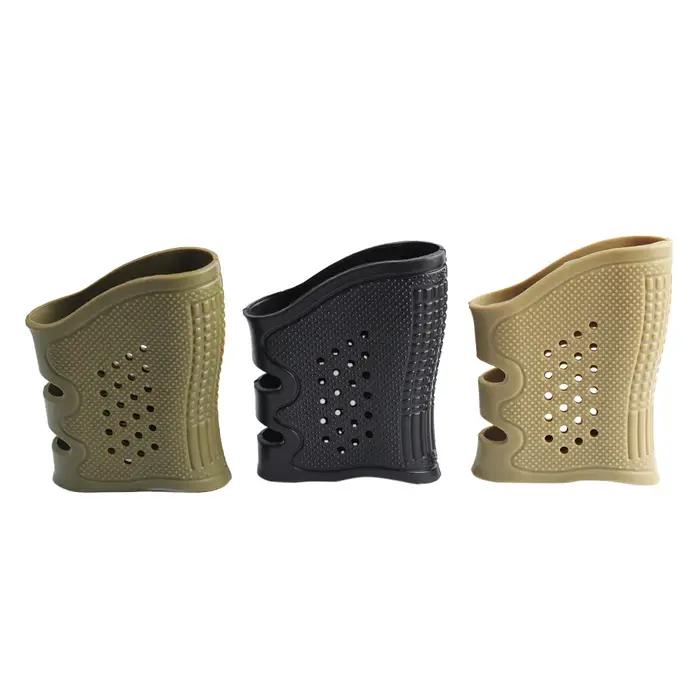 Gant antidérapant pour pistolet tactique, poignée en caoutchouc, pour Glock 17 19 20 21 22 23 31 32,