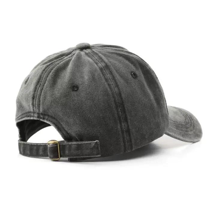 Rétro brooklyn lettre broderie casquettes de Baseball printemps été hommes femmes coton réglable cha