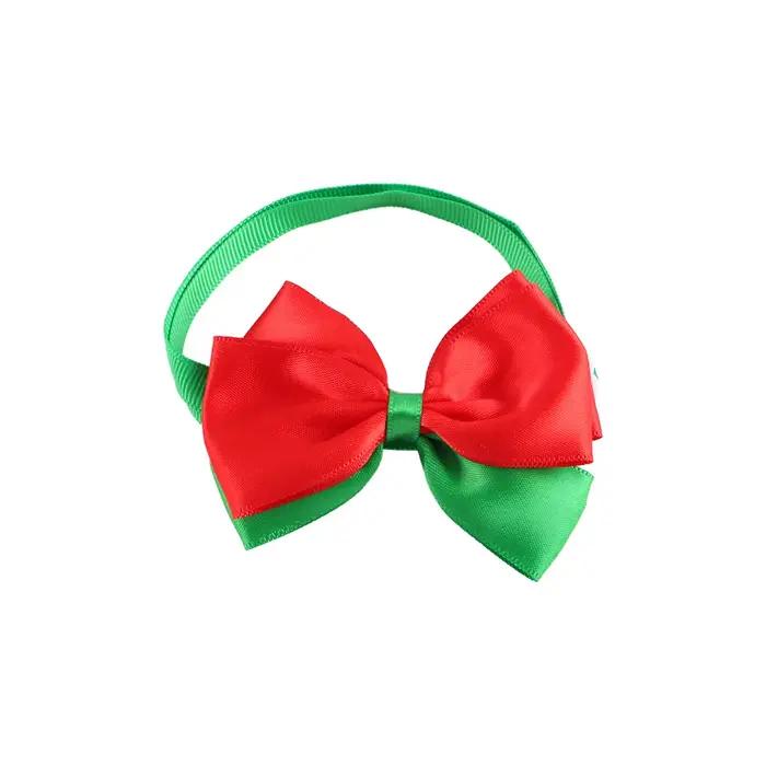 Collier personnalisé de Noël avec nœuds papillons pour chiens toutes saisons confortable et élégant à offrir pour occasions spéciales