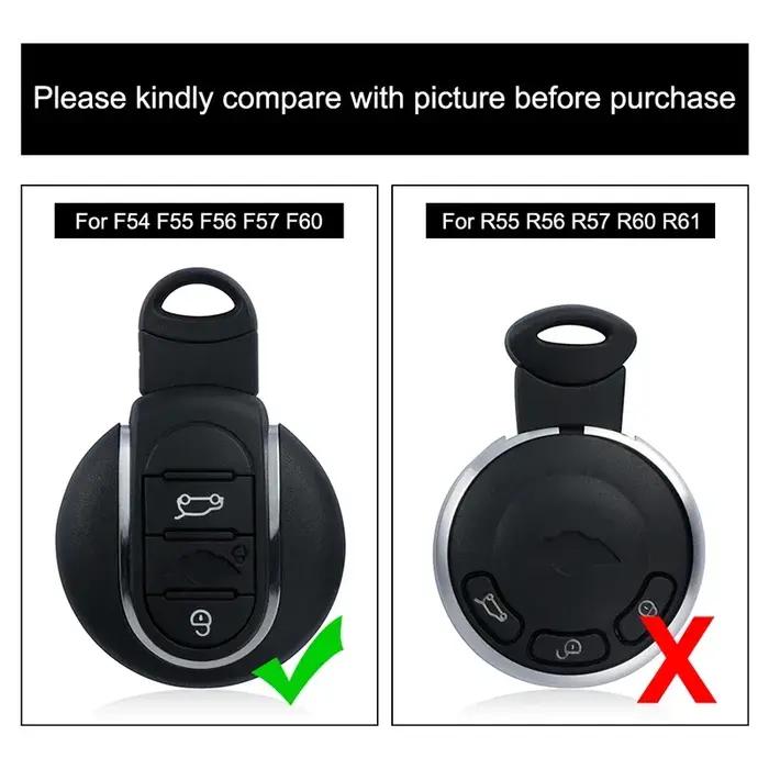 Pour mini cooper accessoire clé couverture porte-clés pour mini cooper F55 pour mini F56 F57 F54 F60