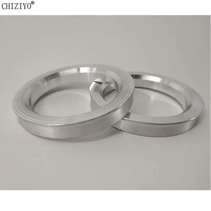 4 pièces/ensemble alésage de roue de voiture collier central moyeu anneaux centraux anneaux de moyeu
