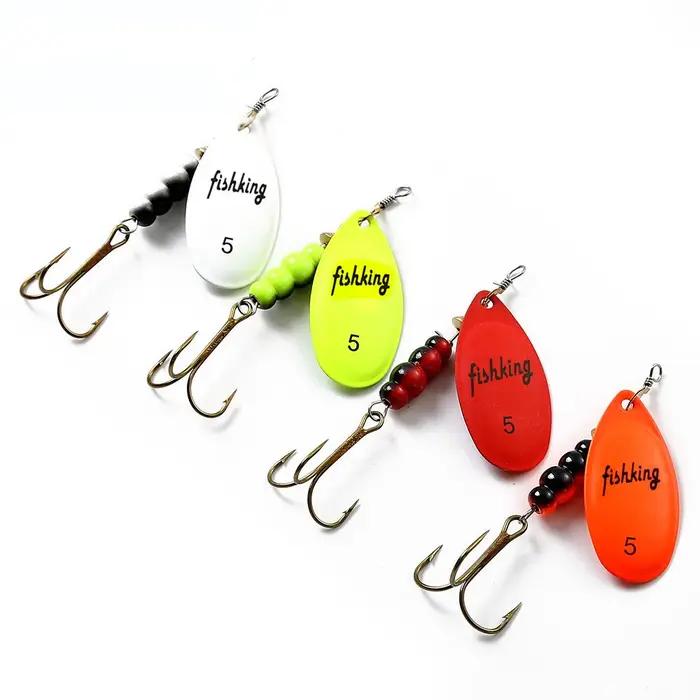 NGB leurre de pêche Spinner appât 3.9g 4.6g 7.4g 10.8g 15g Spinner cuillère leurre brochet métal ave