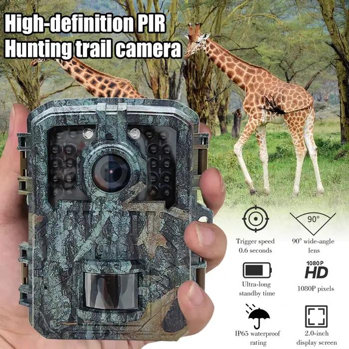 Caméra de chasse 16MP Wild Trail Gamera Vision nocturne infrarouge mouvement extérieur activé suivi Photo piège caméra Surveillance sauvage