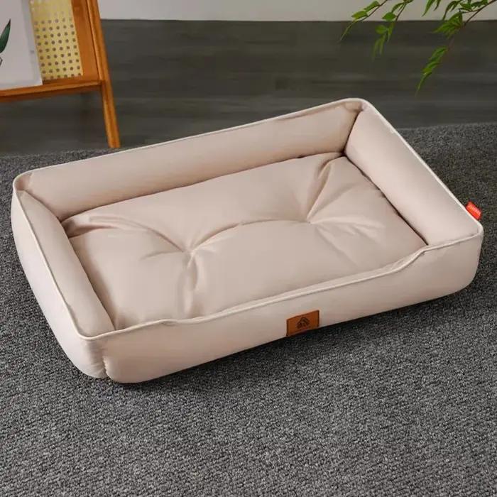 Lit pour animaux de compagnie S-XXL, housse imperméable amovible et lavable, canapé-lit pour chien,