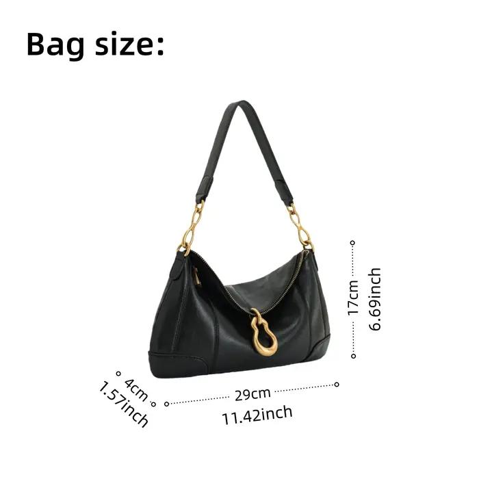 Sac à bandoulière décoratif en métal Jayla 2026JW PEI, sac à main de créateur pour femme