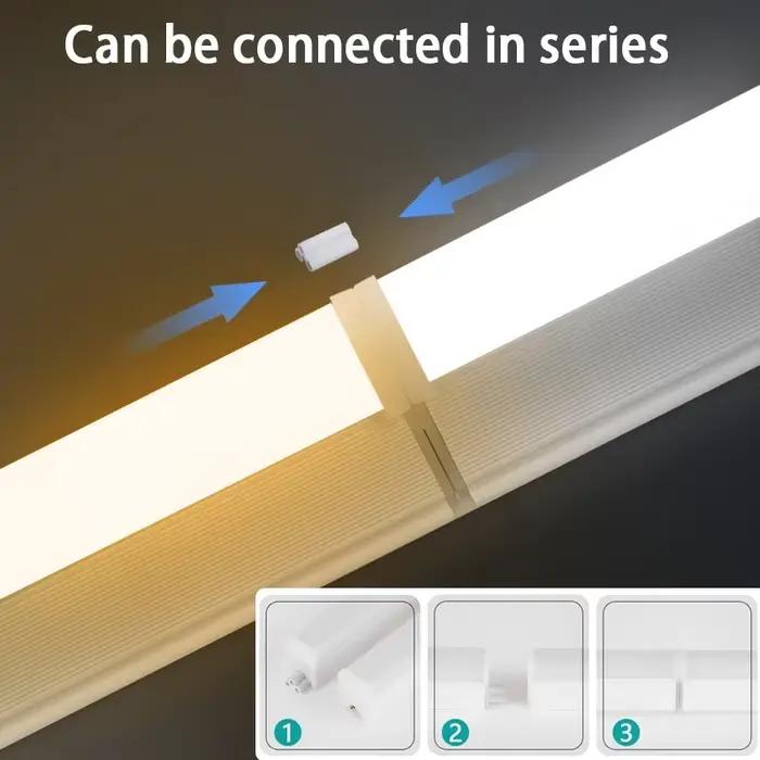 Tube lumineux Led résistant à l'humidité 50/30cm, lumières de cuisine 20W 10W 6W, éclairage d'armoir
