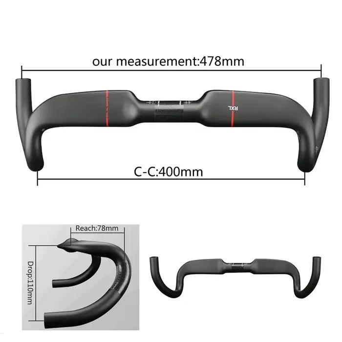 RXL SL guidon de route en carbone 31.8mm
