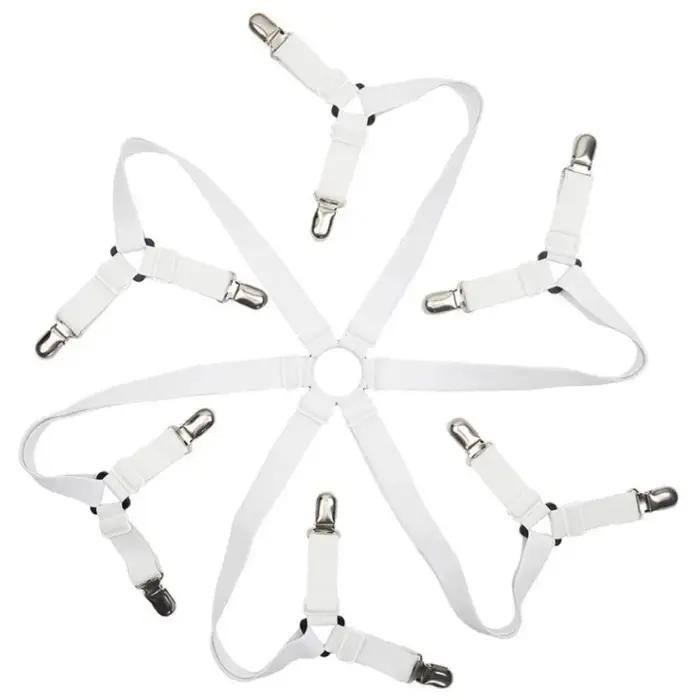 Support de drap de lit élastique réglable