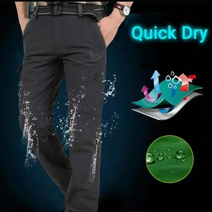 Pantalon décontracté mode urbain homme militaire tactique multi-poches sport travail ville commuting