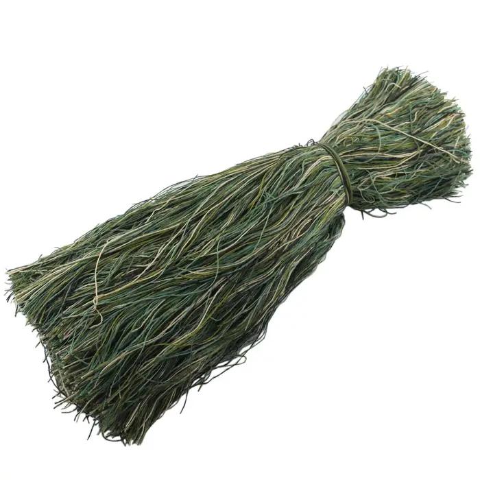 Fils synthétiques camouflage VULPO - Bobines toile de jute pour réparation ghillie suit chasse bricolage